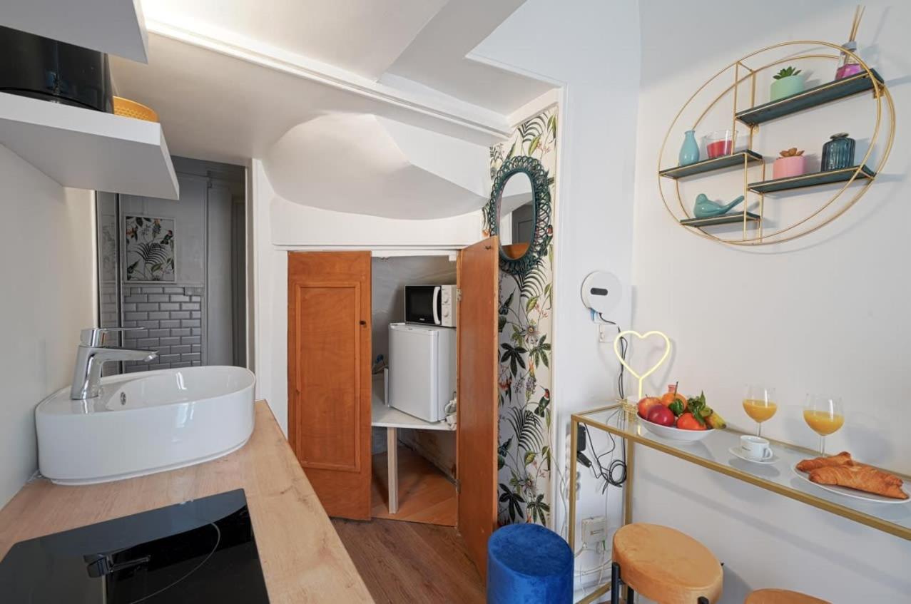 דירות Cosy Renovated Studio In Heart Of Marais, Best Area To Discover In פריז מראה חיצוני תמונה